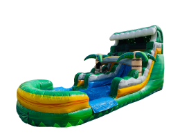 1D42EEF6 6220 4F78 AAEE 00385DC40748 1651776287 14’ Tropical Blast Waterslide with Giant Pool